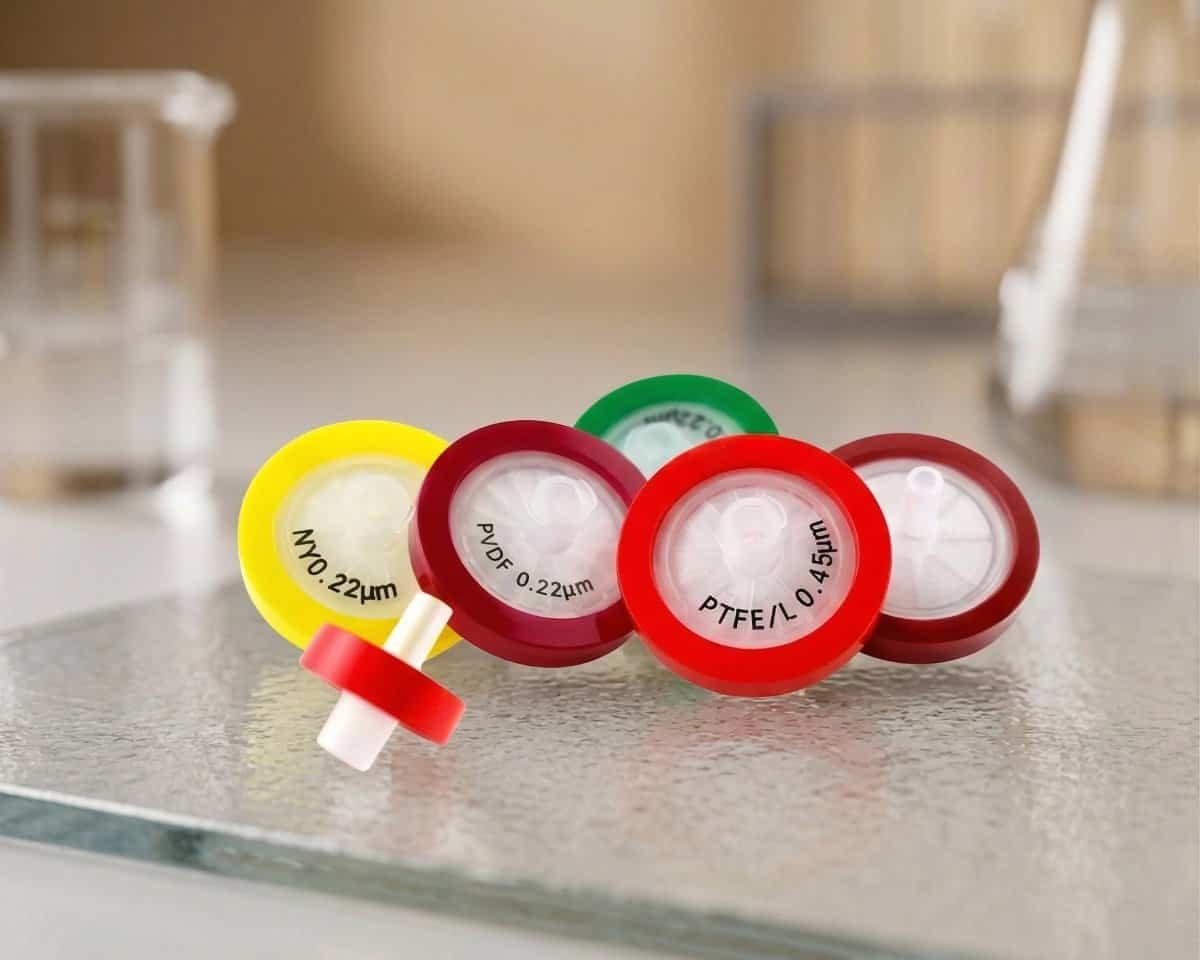 13 and 25mm ptfe syringe filters