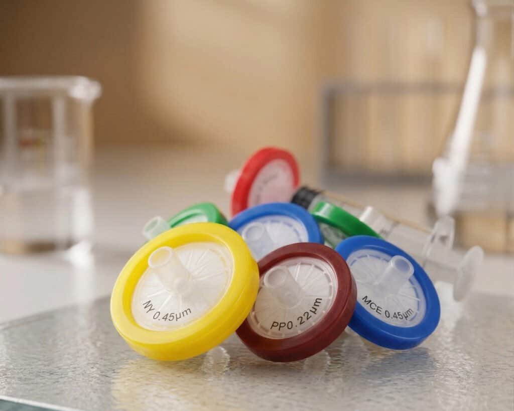 nylon syringe filters hydrophobic