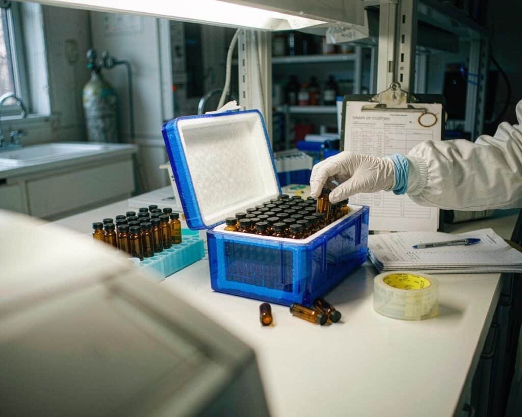environmental testing lab consumables