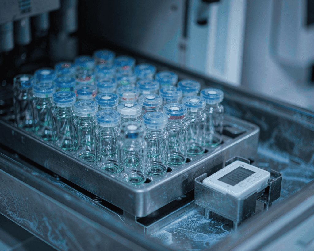 how long samples stay vial featured