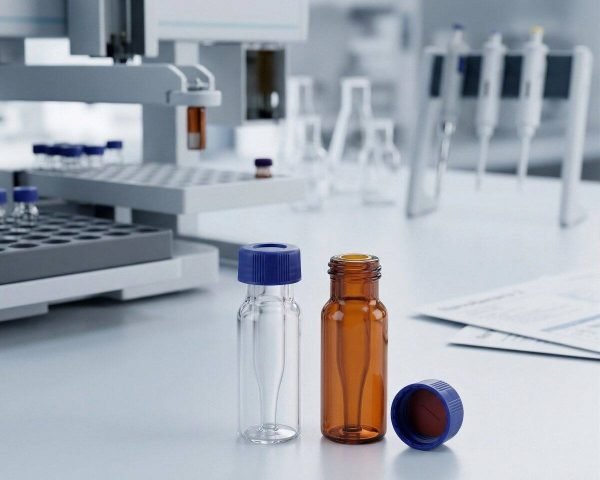 200ul 9mm screw hplc amber and clear vials