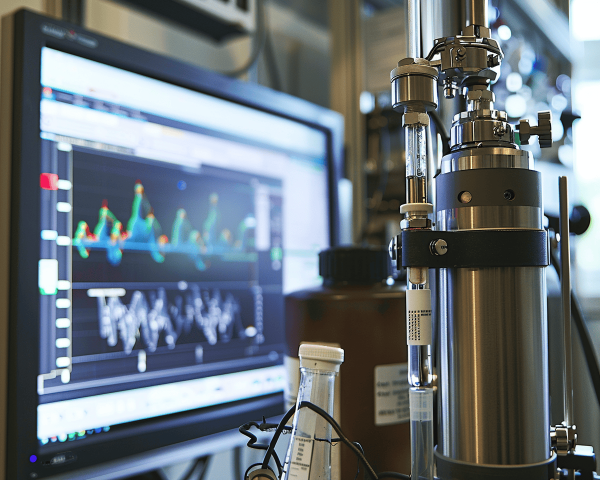 chenyiixxz image prompt a detailed view of a gc setup highlight f83a9655 275d 4be3 a7f6 ff0a26a2c2b9